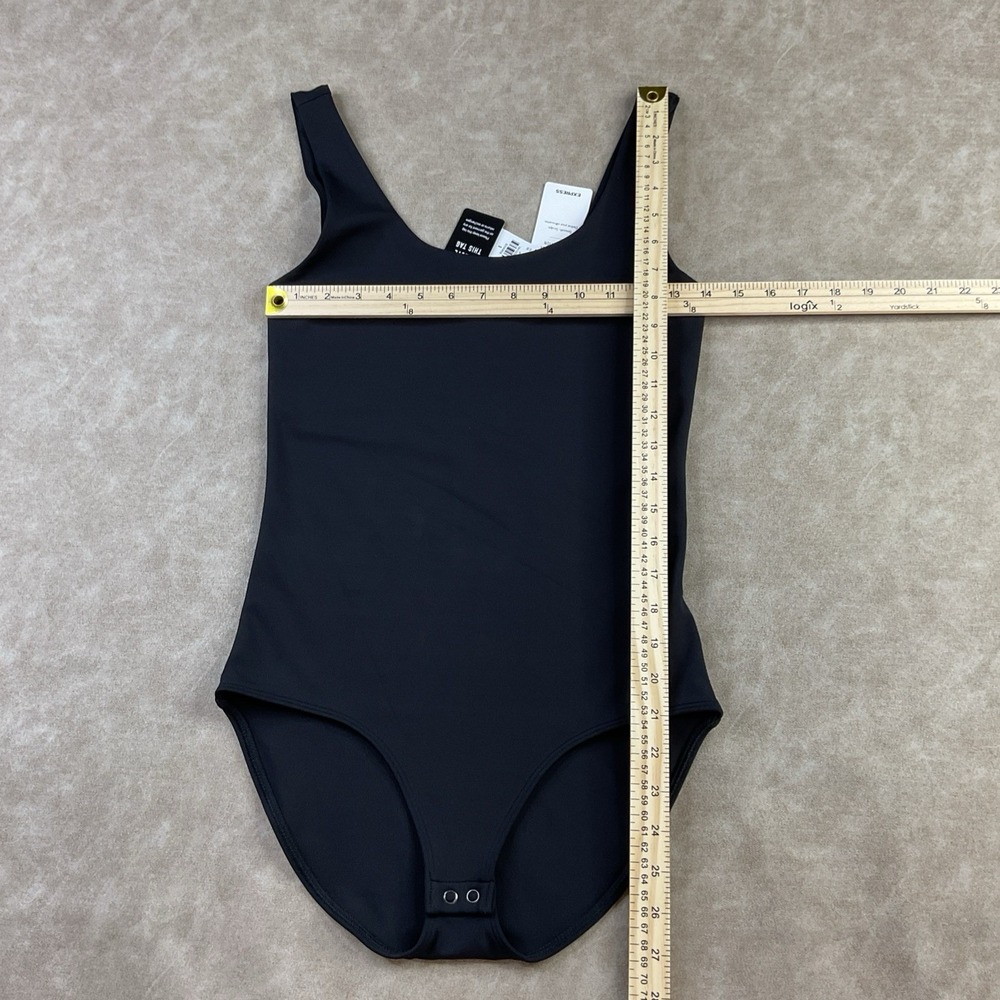 Express Body Contour Bodysuit Women Sz S High Compression Tank Black NWT - Picture 5 of 5